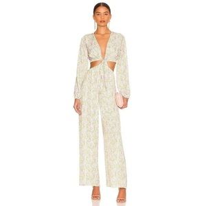 RESA Zoe Floral Jumpsuit Size Small